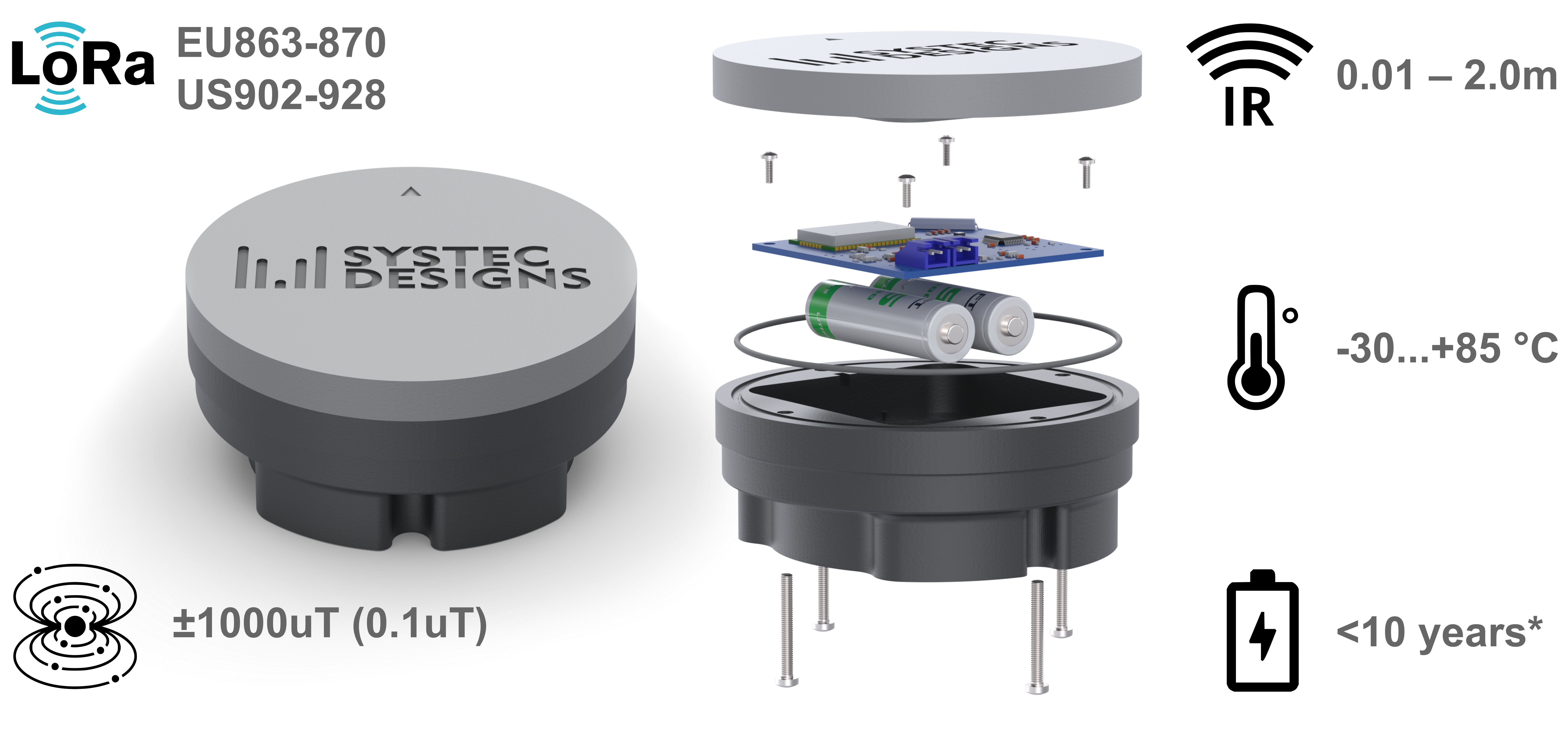 Systec Designs LoRa ocupation detection solution