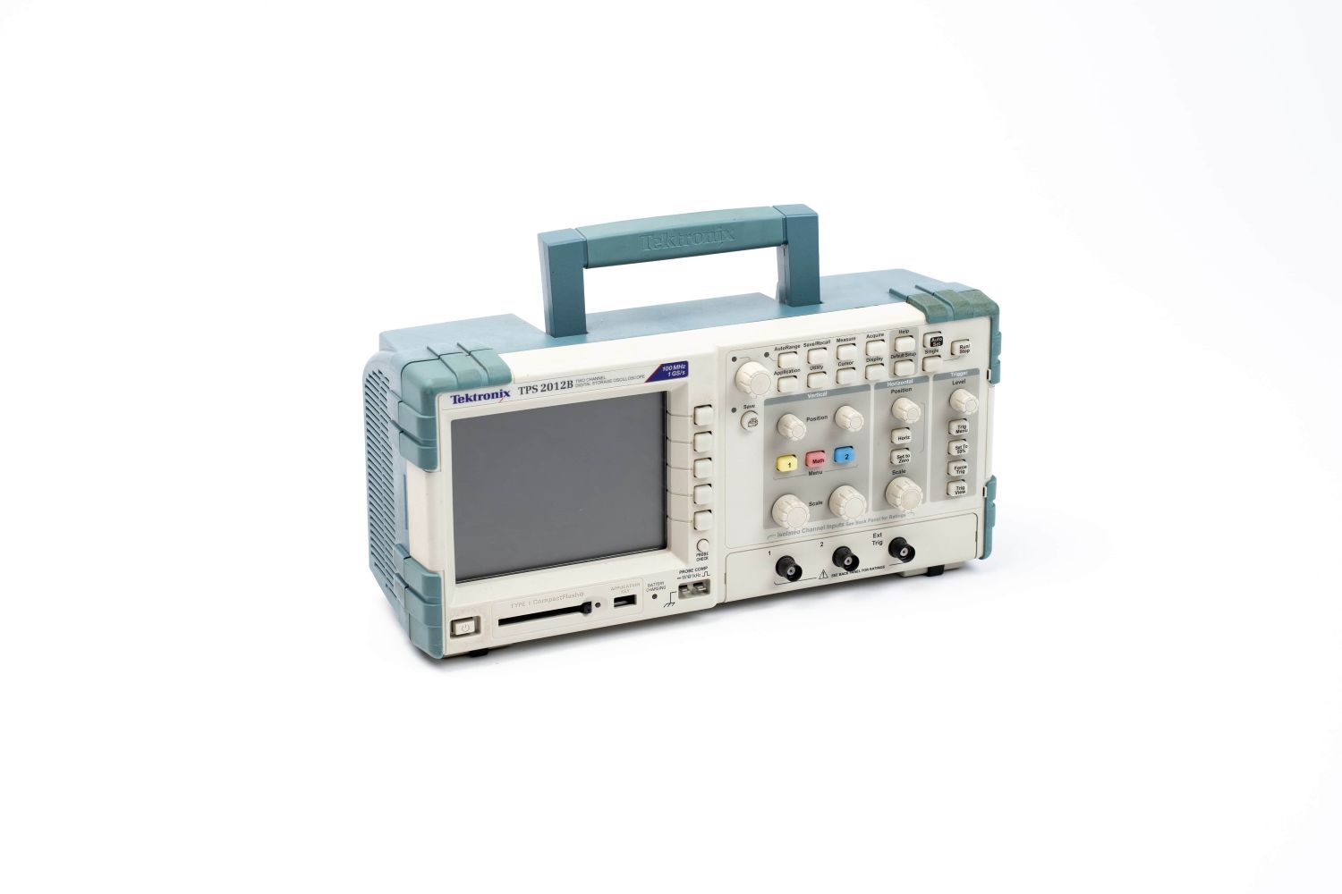 Oscilloscope TPS 2012B measuring waveforms Systec Designs lab
